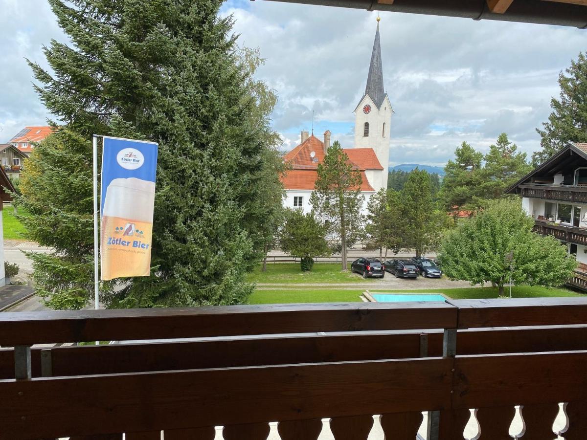 Gasthof Rossle Lägenhet Sulzberg Exteriör bild